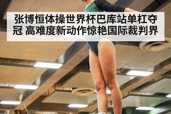 张博恒体操世界杯巴库站单杠夺冠 高难度新动作惊艳国际裁判界